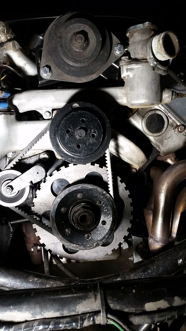 Moving Alternator to face backwards Retro Rides